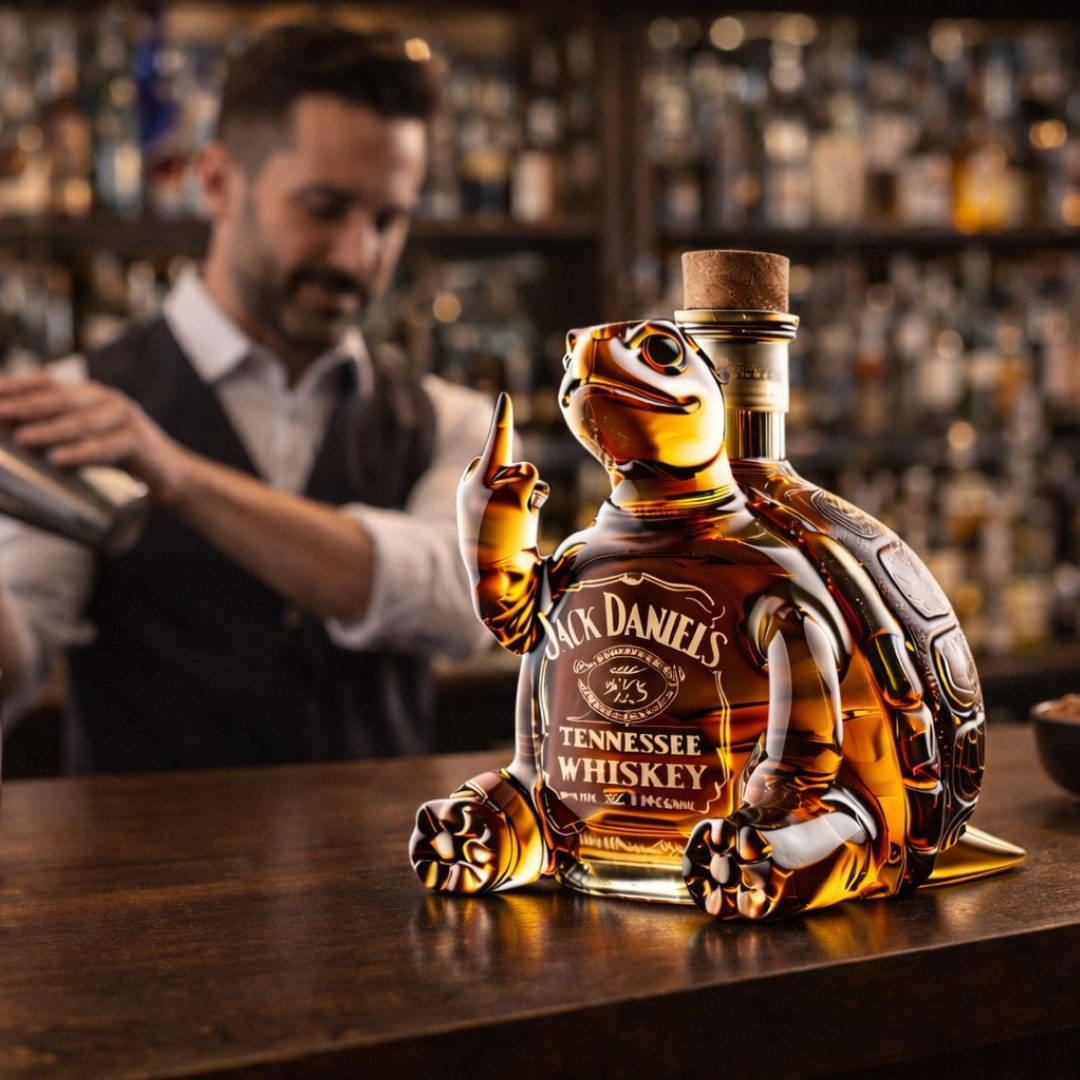 Butelka whisky Jack Daniel's - Edycja żółwia