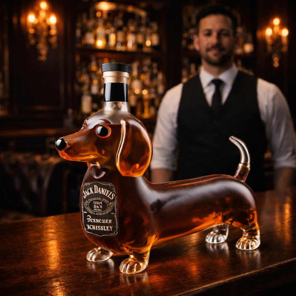 Butelka Jack Daniel's - Edycja Dachsund