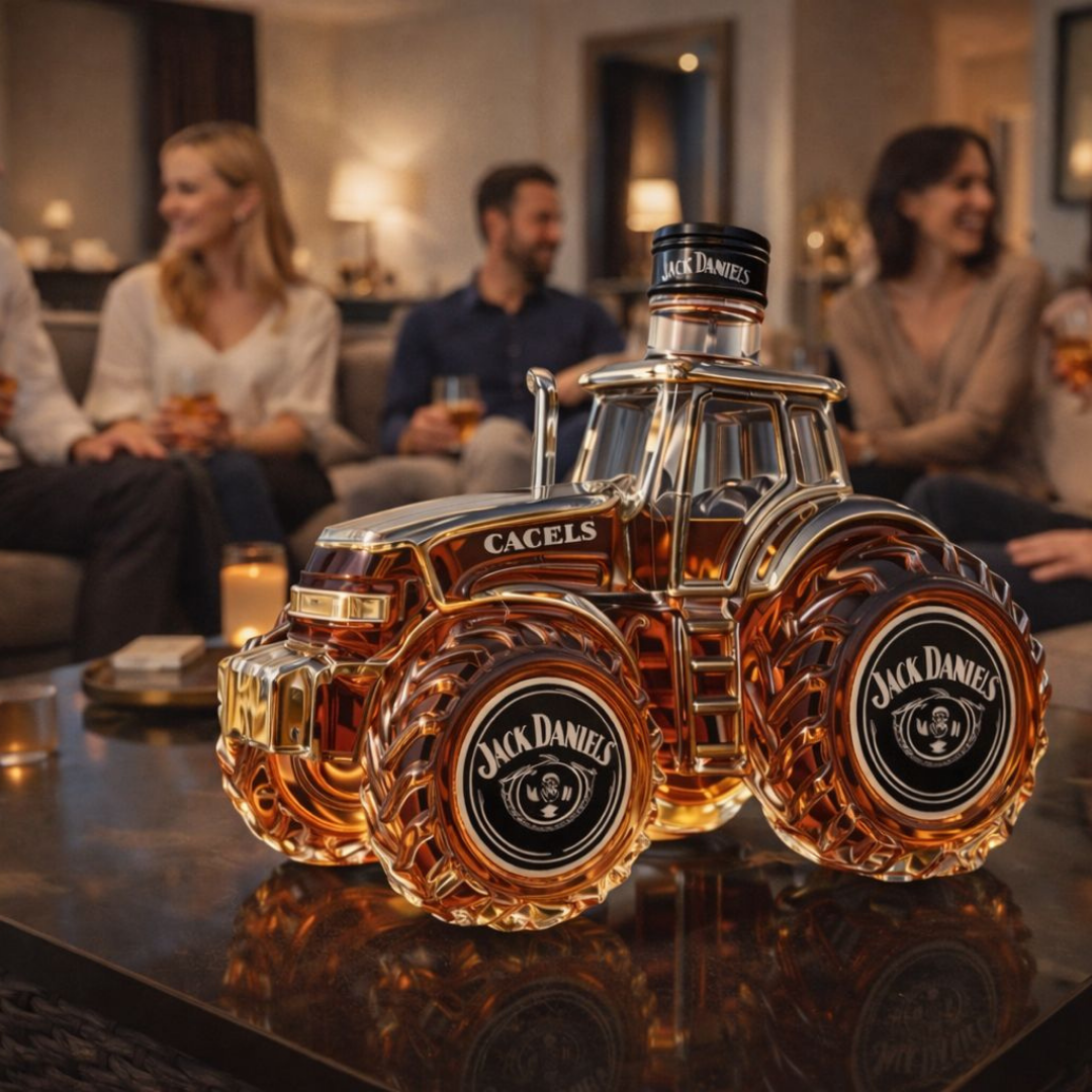 Butelka whisky - Edycja specjalna Traktor