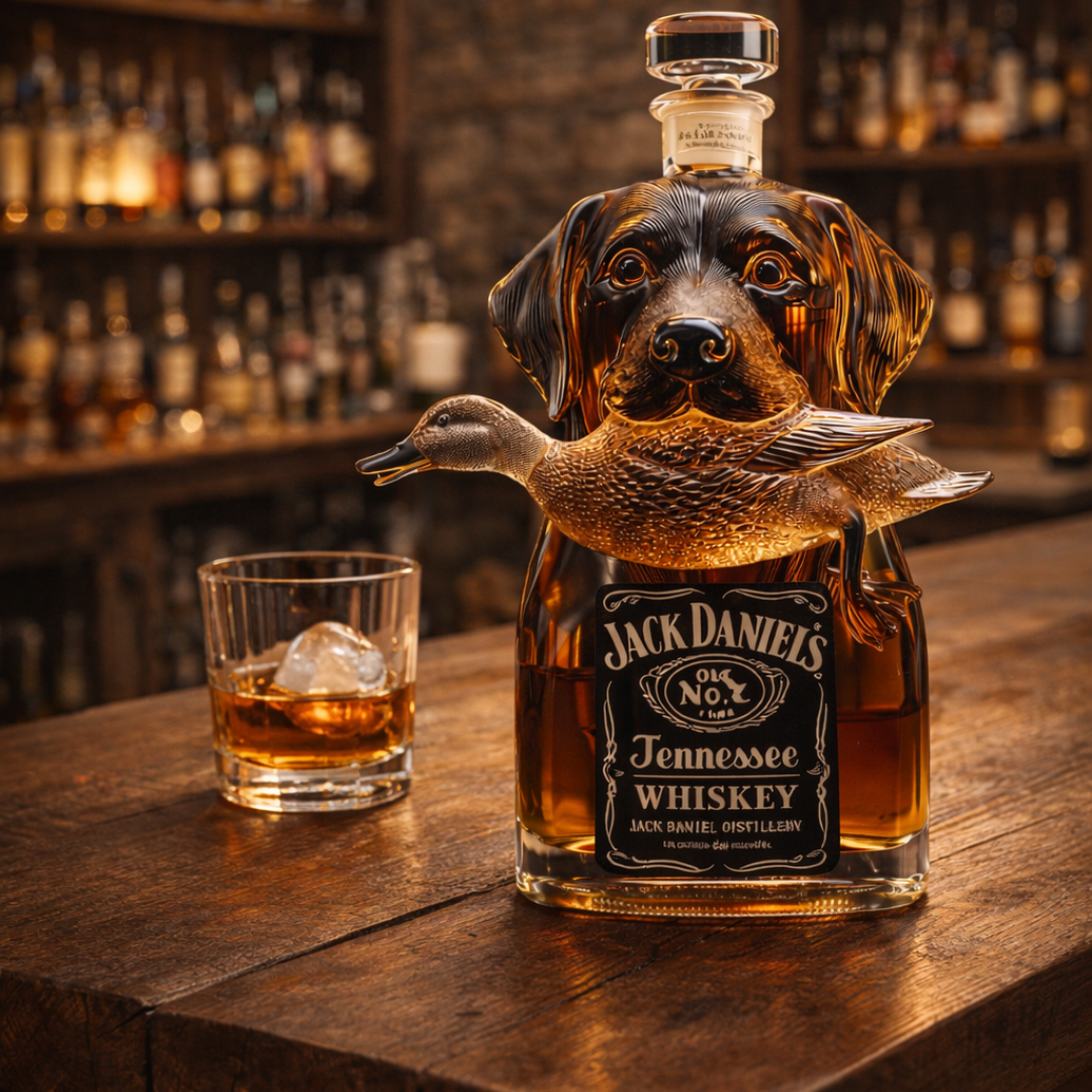 Butelka whisky - Edycja Dziki Kaczor