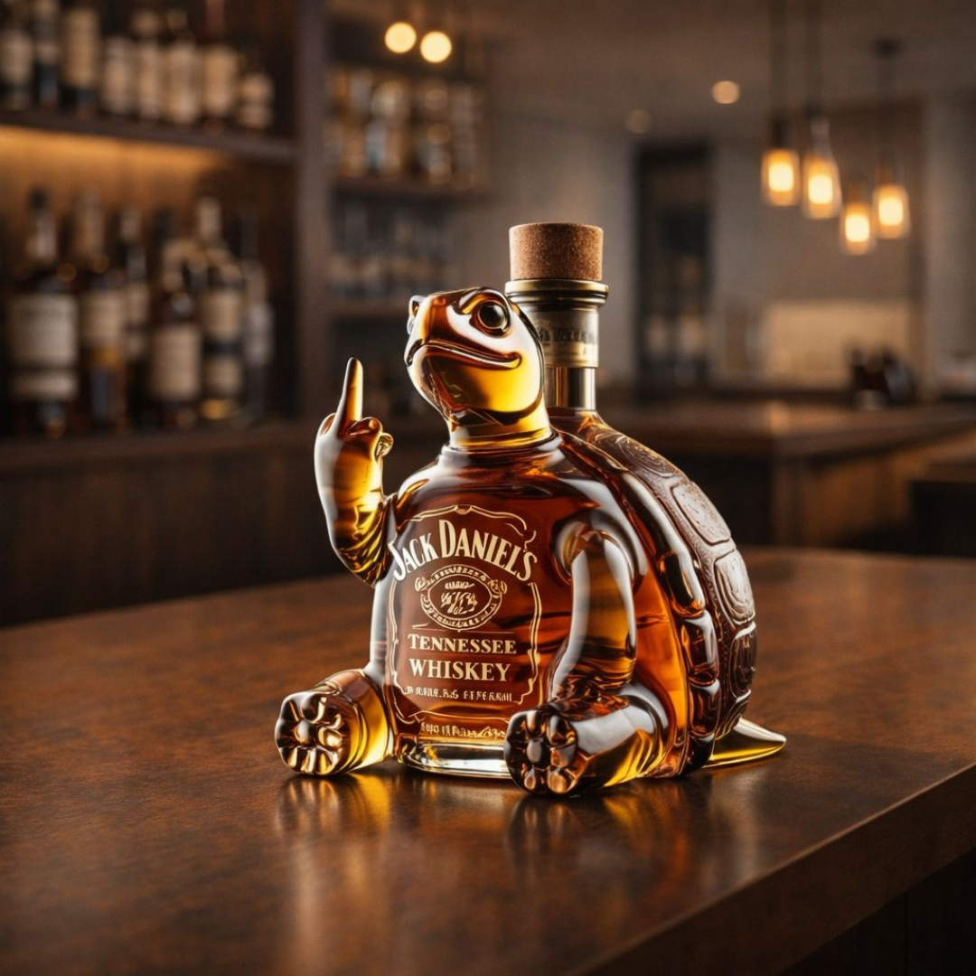Butelka whisky Jack Daniel's - Edycja żółwia