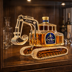 Butelka whisky - Wydanie z koparką