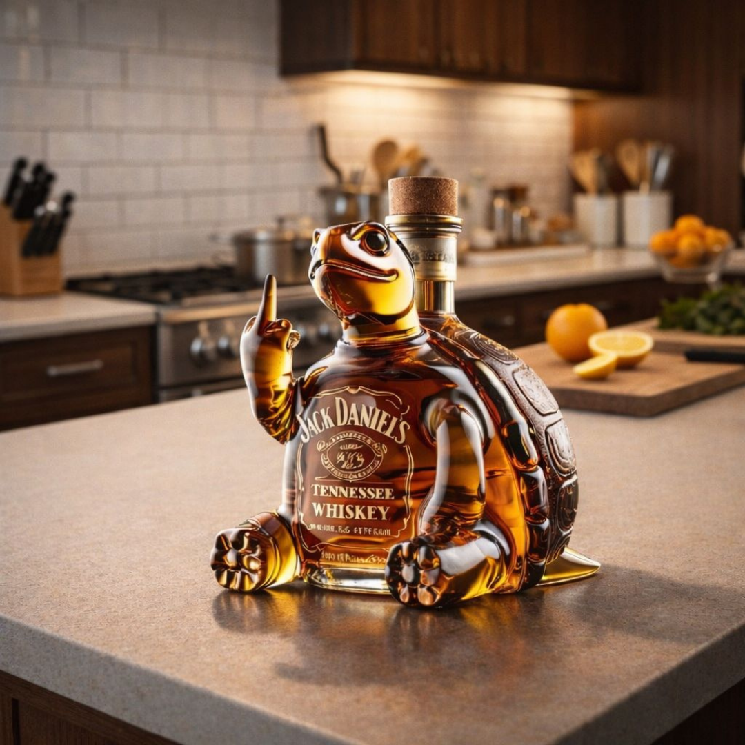 Butelka whisky Jack Daniel's - Edycja żółwia