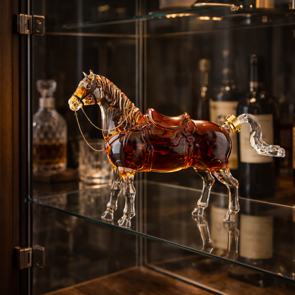 Butelka whisky - Edycja koń