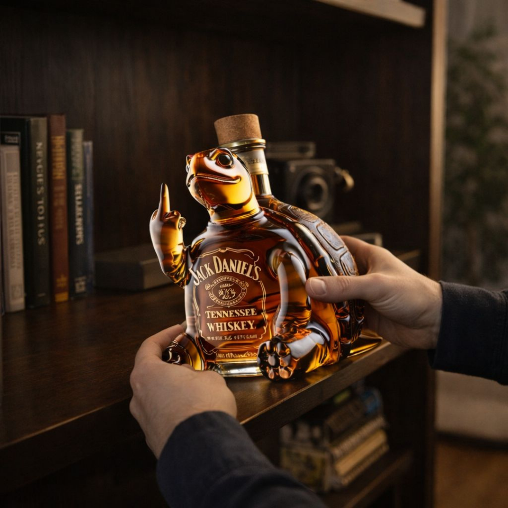 Butelka whisky Jack Daniel's - Edycja żółwia