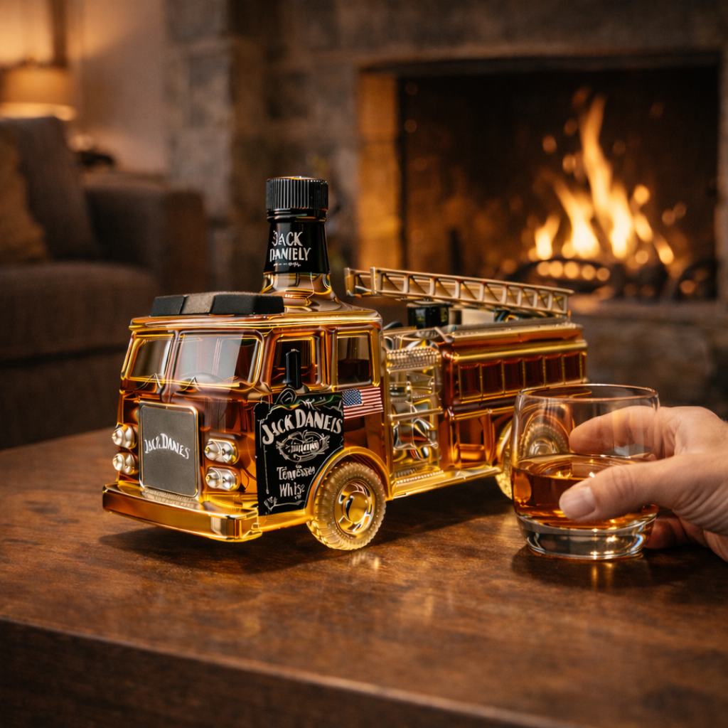 Butelka whisky Jack Daniel's - Edycja dla strażaków