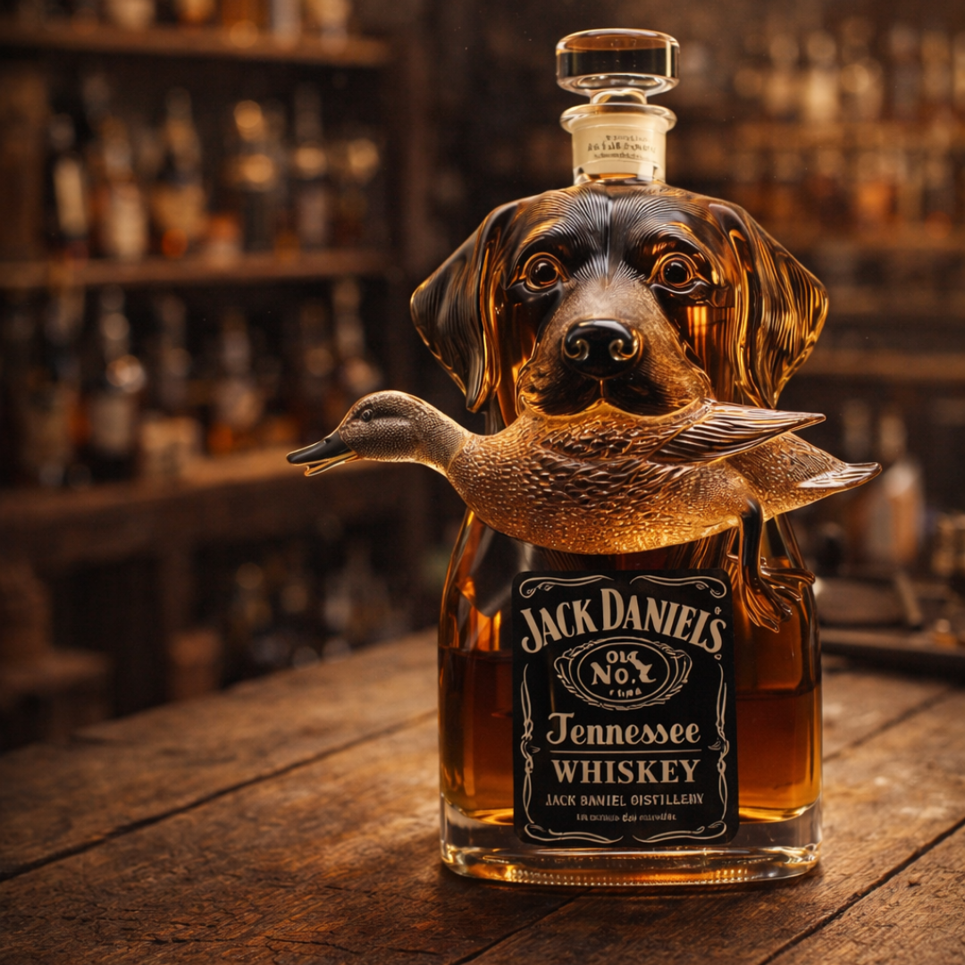 Butelka whisky - Edycja Dziki Kaczor