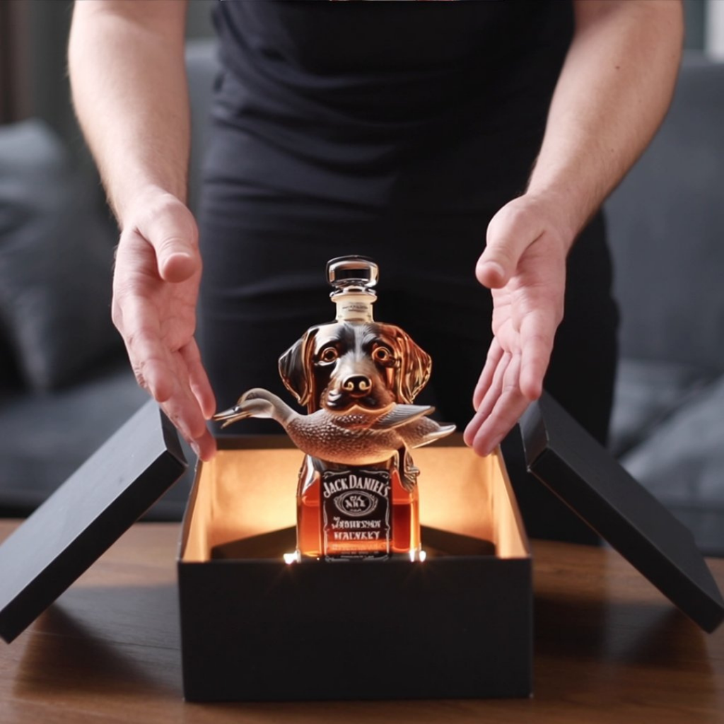 Butelka whisky - Edycja Dziki Kaczor