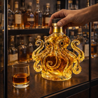 Butelka whisky - Edycja z ośmiornicą