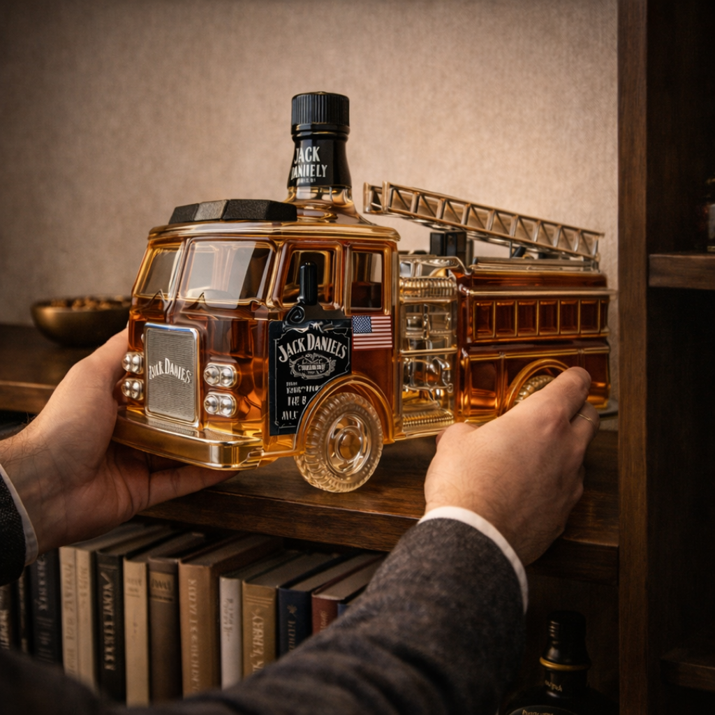 Butelka whisky Jack Daniel's - Edycja dla strażaków