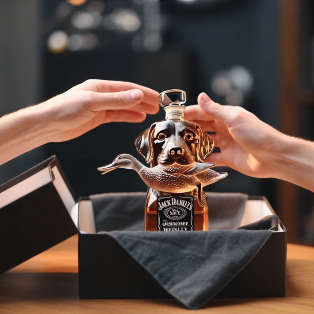 Butelka whisky - Edycja Dziki Kaczor