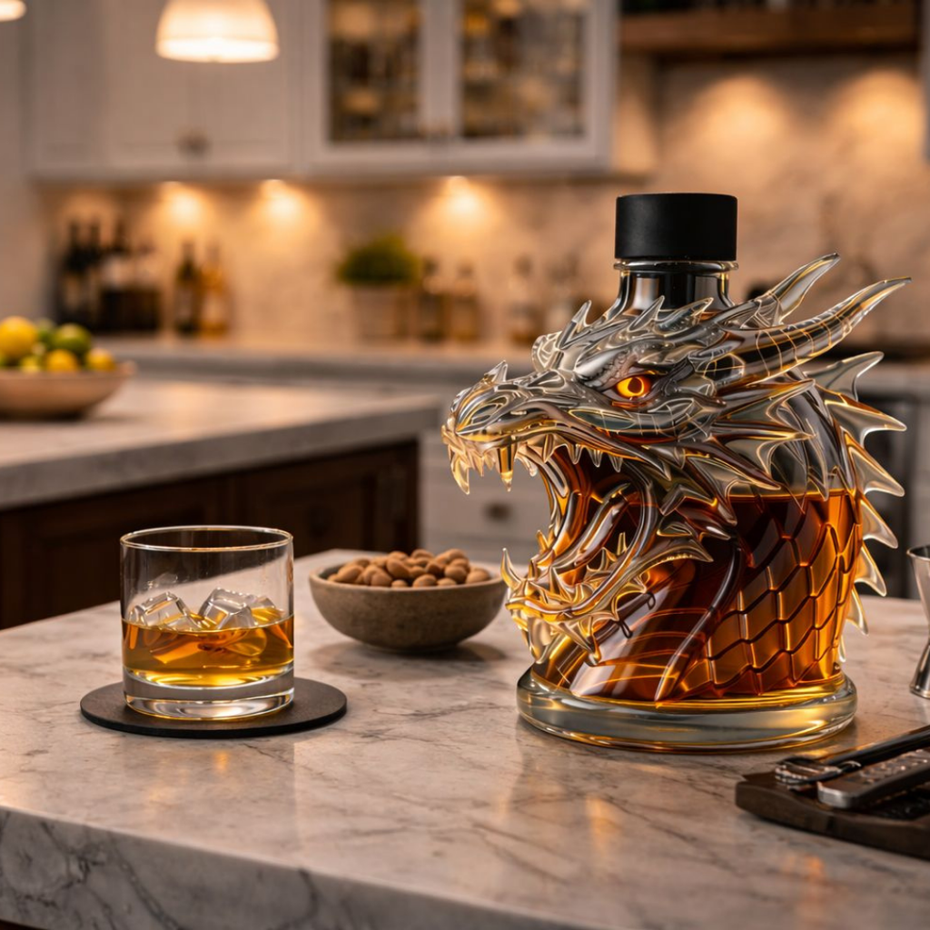 Butelka Whisky - Edycja Smok