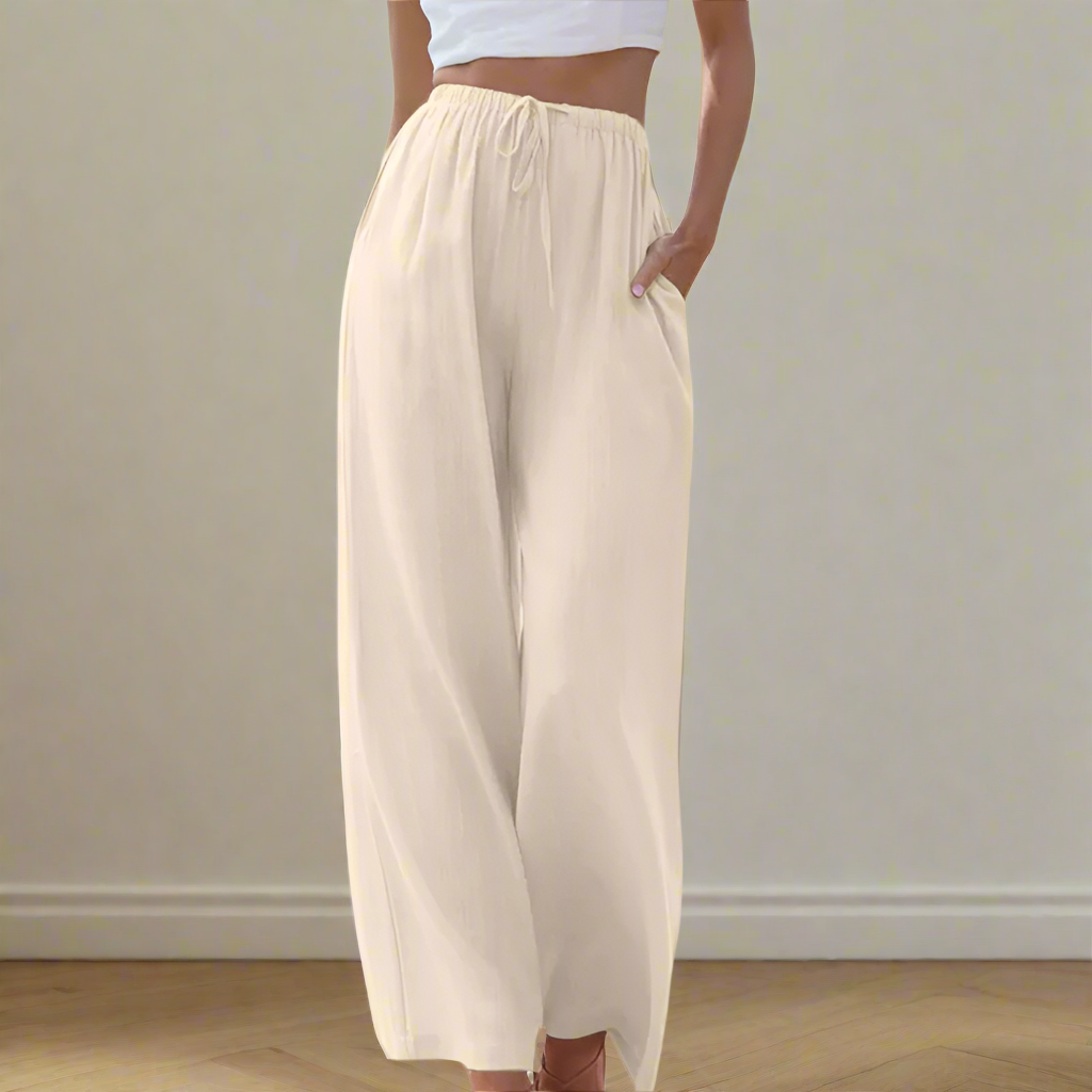 Lucienne™ | Premium Lnianie Spodnie