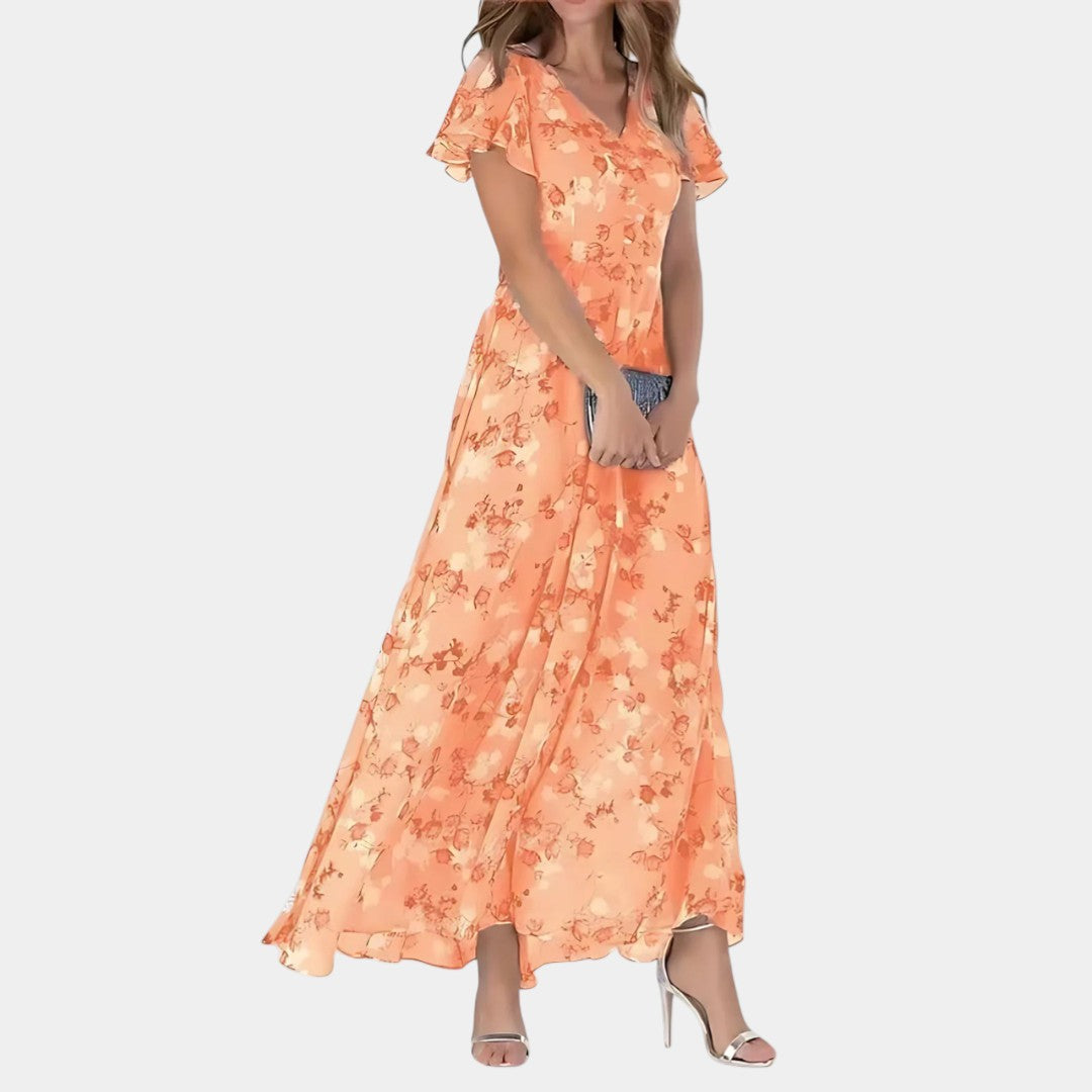 Camélia | Glamourystyczna Sukienka Modelująca Brzuch