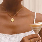 Bérénice | Elegancka Kolia z Antycznym Wisiorkiem