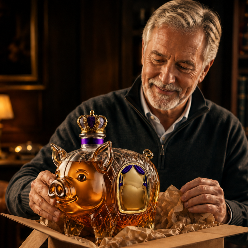 Butelka Whisky - Edycja Wieprzowa