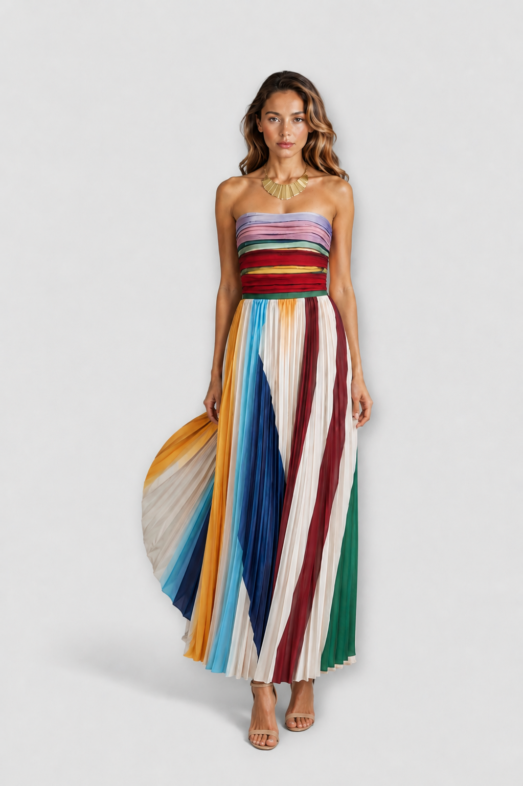 Evelyn | Elegancka Sukienka Długa