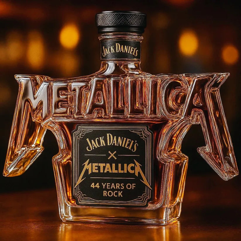 Butelka whisky - Edycja Rock Metallica