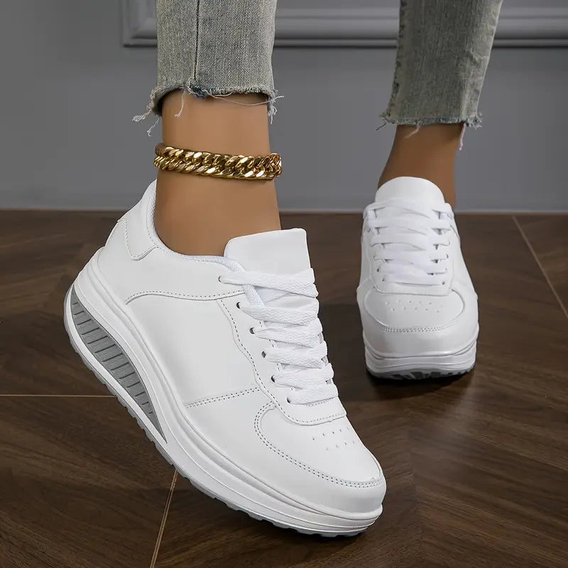 🔥 Last Day Promocja 50% zniżki - Sneakery ortopedyczne dla damskiej mody oddychającej platformy