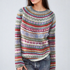 Anna | Klasyczny pulower Fair Isle