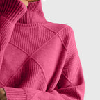 Lauren | Sweter z wysokim kołnierzem