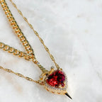 Kolier Fantaisie Złocony 14K