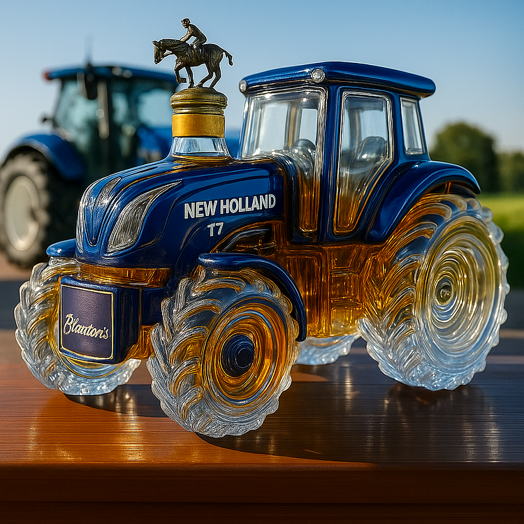 Nowa Hollandia T7™ butelka whisky | Klasyczny kształt ciągnika