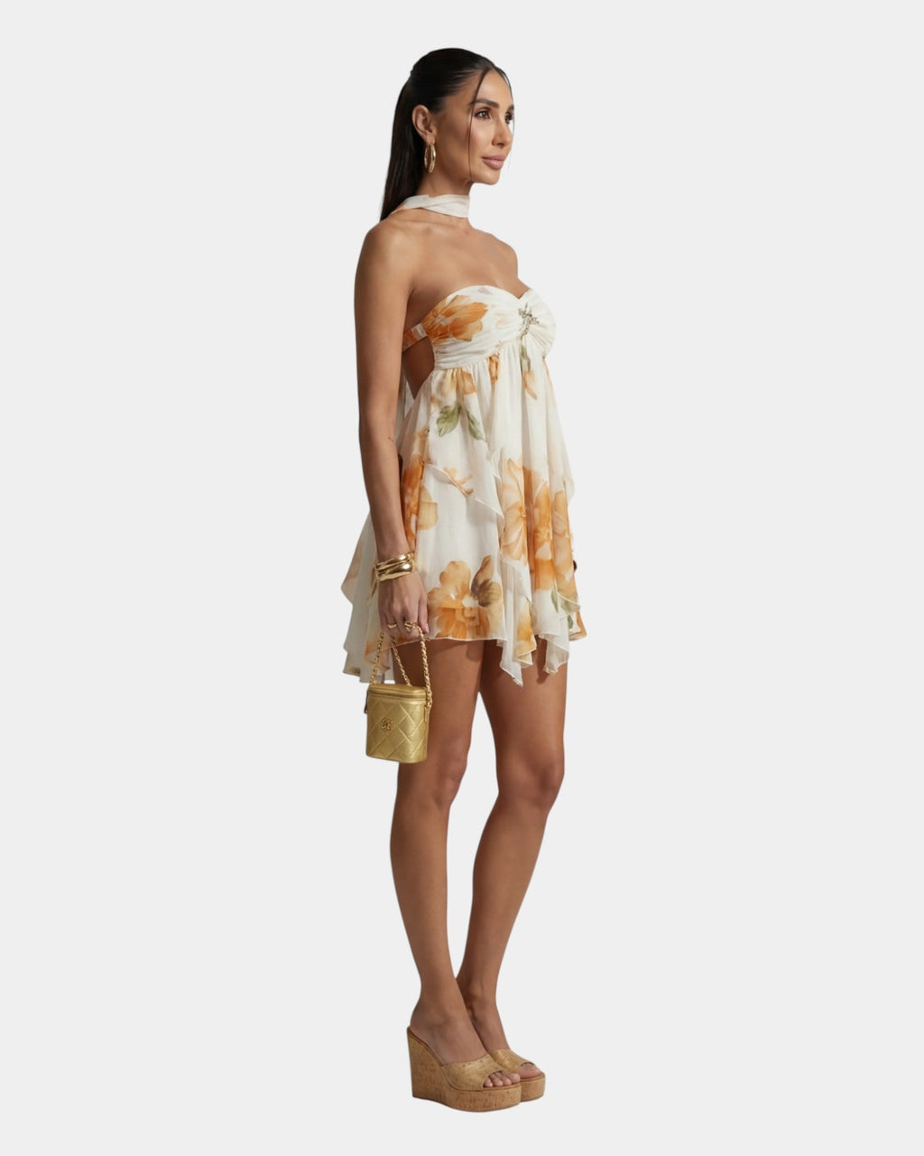 Lucienne | Sukienka Mini Damska Flora
