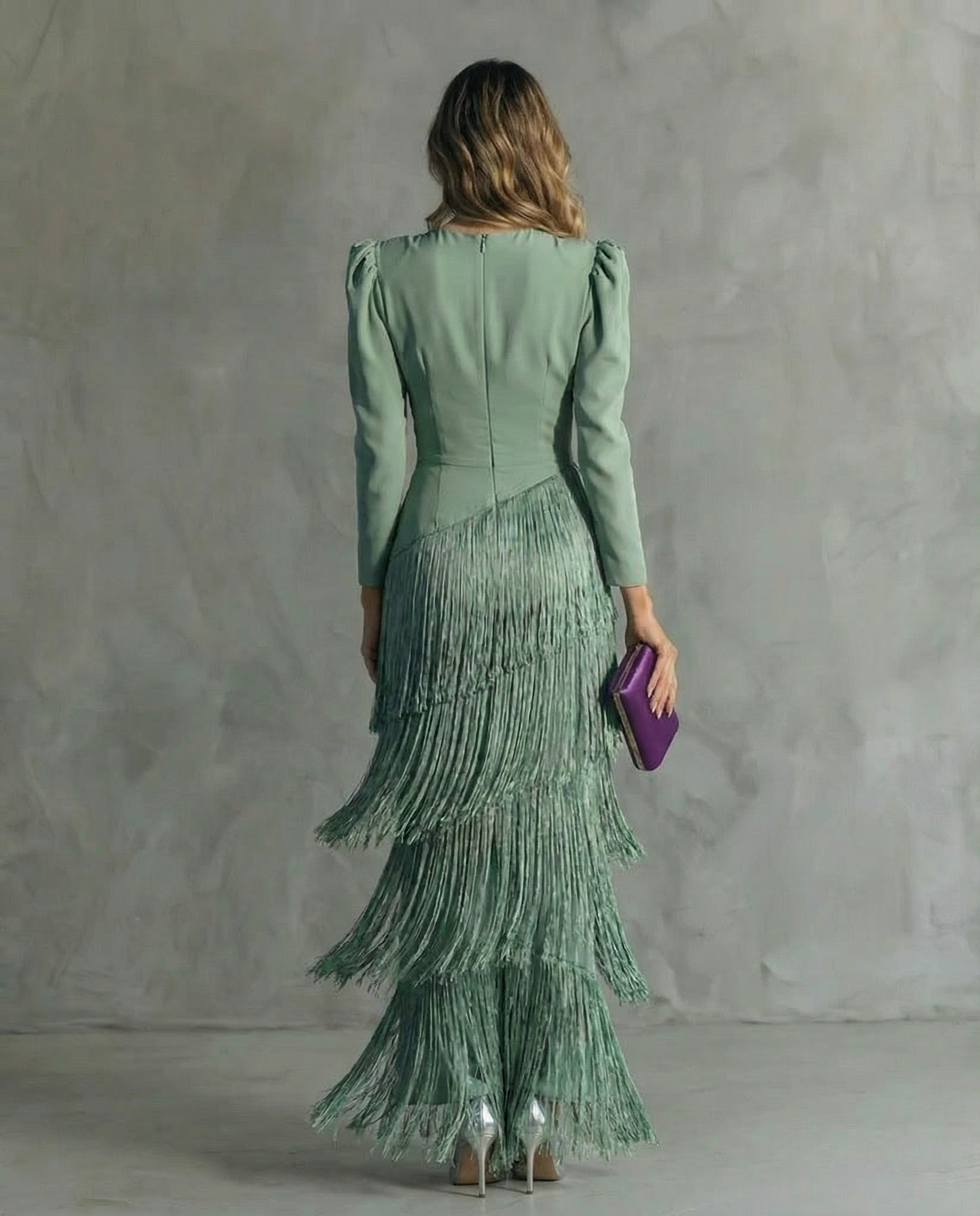 Chiara | Elegancka Sukienka z Frędzlami