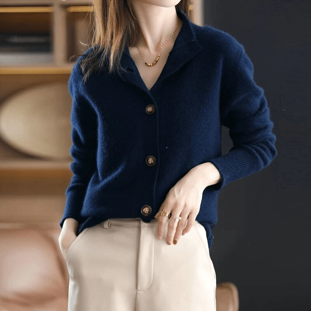 Annie | Elegancki Kamizelka z Kaszmiru