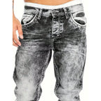Alden™ | Minimalistyczne elastyczne jeansy męskie w stylu emo na lato