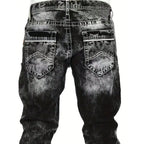 Alden™ | Minimalistyczne elastyczne jeansy męskie w stylu emo na lato