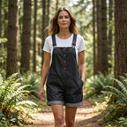 Alicja™| Retro Kombinezon z Regulowanymi Ramiączkami