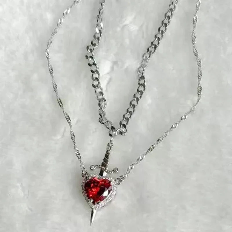 Kolier Fantaisie Złocony 14K